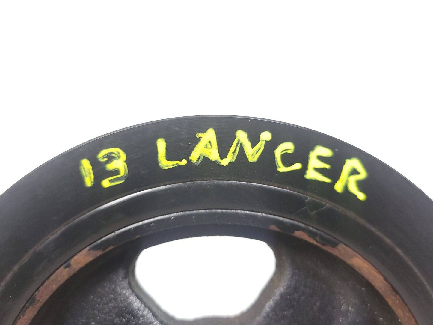 10 - 15 Mitsubishi Lancer Crankshaft Pulley W/ Bolt 2.0l OEM 56k Miles