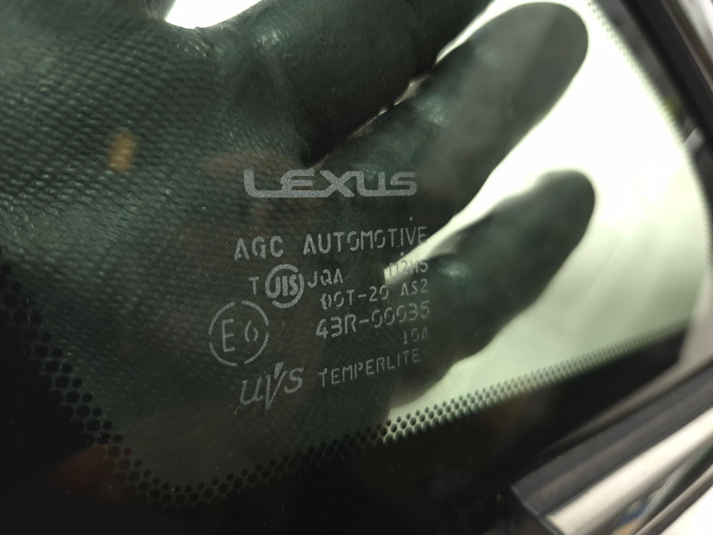 2010 Lexus Hs250h Front Fixed Window Glass Right Passenger Side OEM