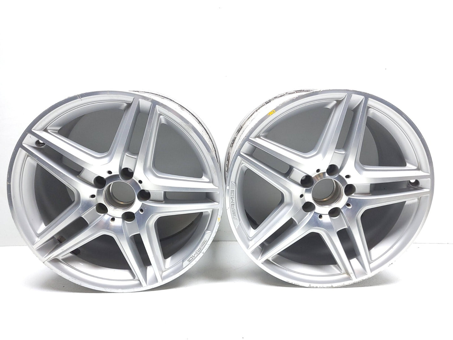 12 13 14 15 Mercedes-benz E350 18" Rear Factory Rims 18x8-1/2 A2124013702 2pcs