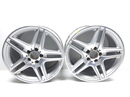 12 13 14 15 Mercedes-benz E350 18" Rear Factory Rims 18x8-1/2 A2124013702 2pcs