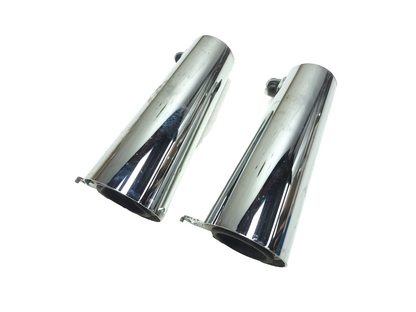 2001 Kawasaki Vulcan 1500 Vn1500 Classic Front Fork Upper Cover Pair OEM