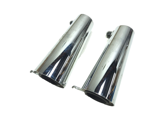 2001 Kawasaki Vulcan 1500 Vn1500 Classic Front Fork Upper Cover Pair OEM