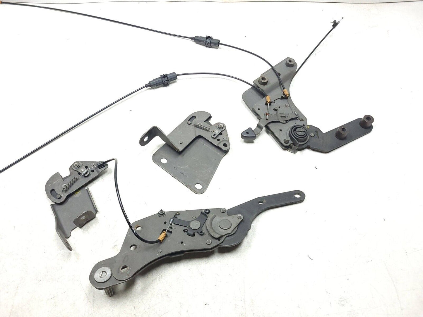 10-14 Chevrolet Suburban Rear Seat Fold Lock Left & Right Pair OEM