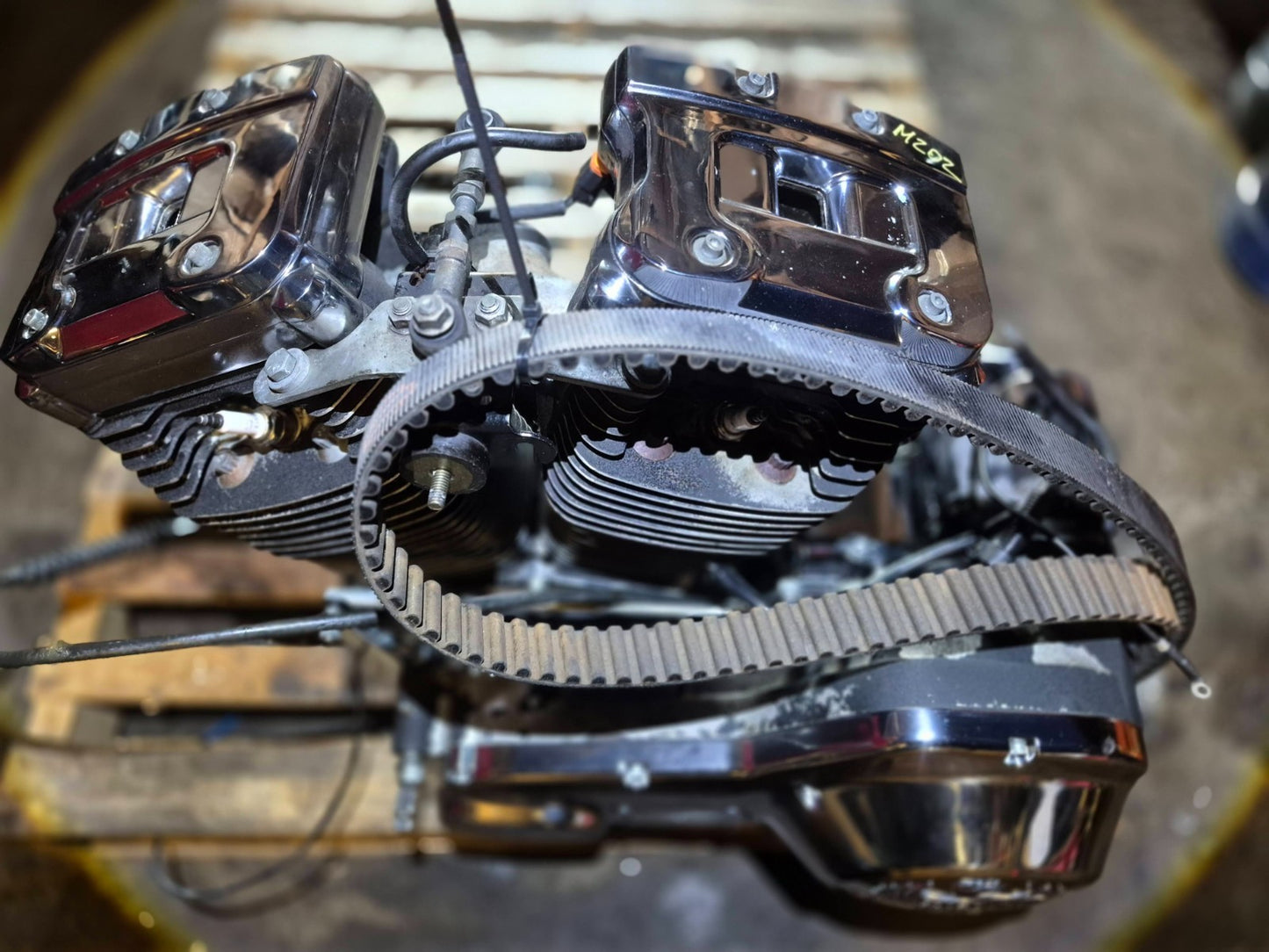 1993-1998 Harley Electra Glide Road King 80" 1340cc Evo Engine Motor Trans OEM