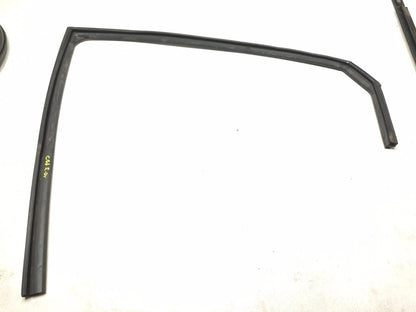 2012 Hyundai Sonata Rear Door Weatherstrip Seal & Molding Driver Side 4 Pcs OEM