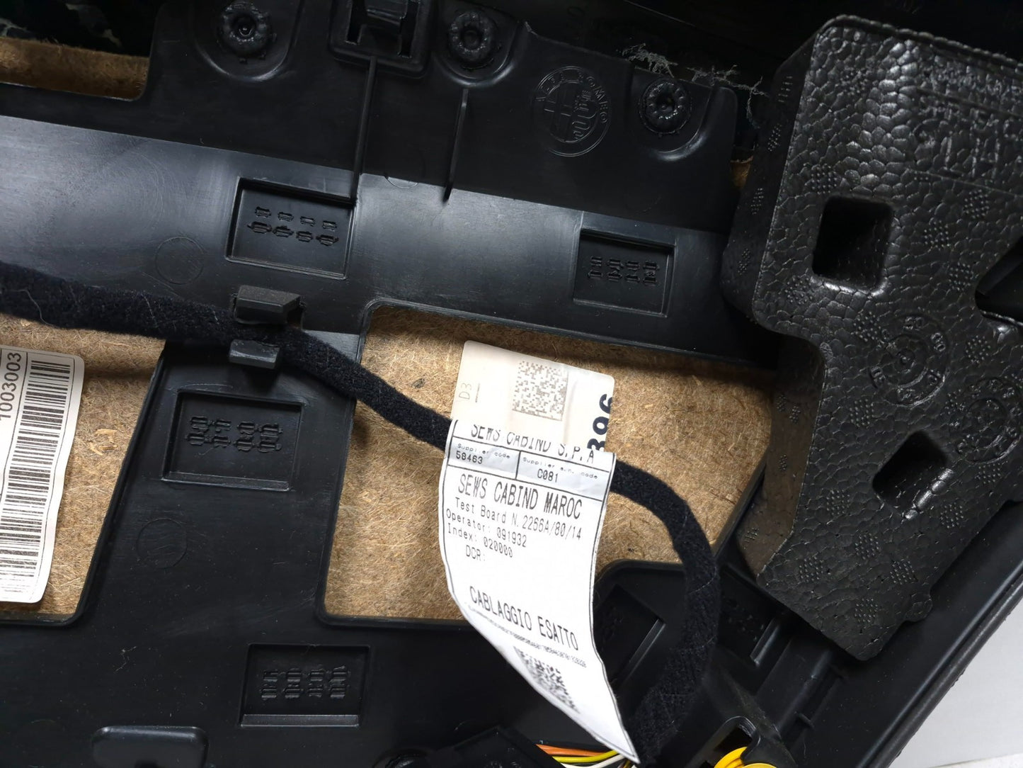 2021 Alfa Romeo Giulia Rear Door Panel Trim Driver Side Left Oem✅