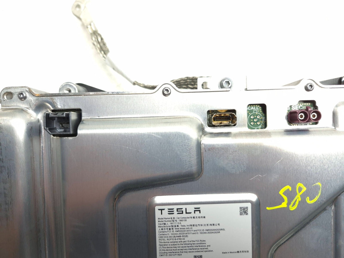 2022 2023 Tesla Model 3 Mcu Media Computer Control Module Unit Amd Ryzen OEM