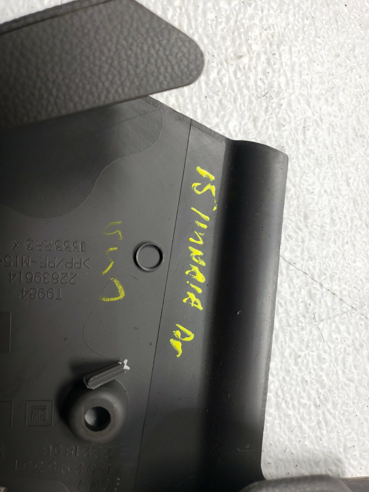 15 16 17 18 Chevy Impala Front Left Driver Seat Trim Panel 3pcs OEM