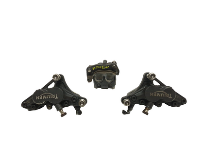 2000 Triumph Sprint St 955 Brake Caliper Front & Rear 3pcs OEM