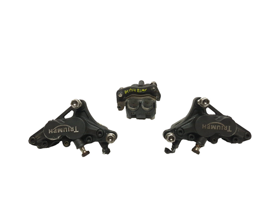 2000 Triumph Sprint St 955 Brake Caliper Front & Rear 3pcs OEM