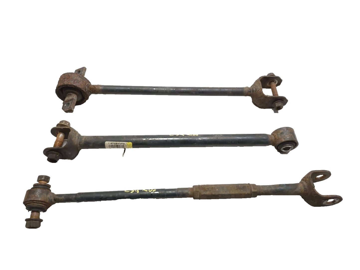 2012 Toyota Camry Rear Control Arm Driver Side Left 3pcs  OEM