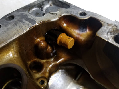 2010 Acura Tsx 2.4l Engine Oil Pan Upper & Lower Pair OEM