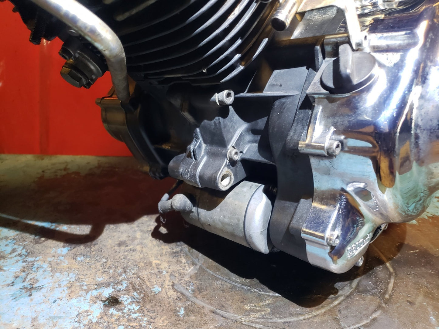2004 Yamaha Xvs650 V Star 650 Engine Motor OEM