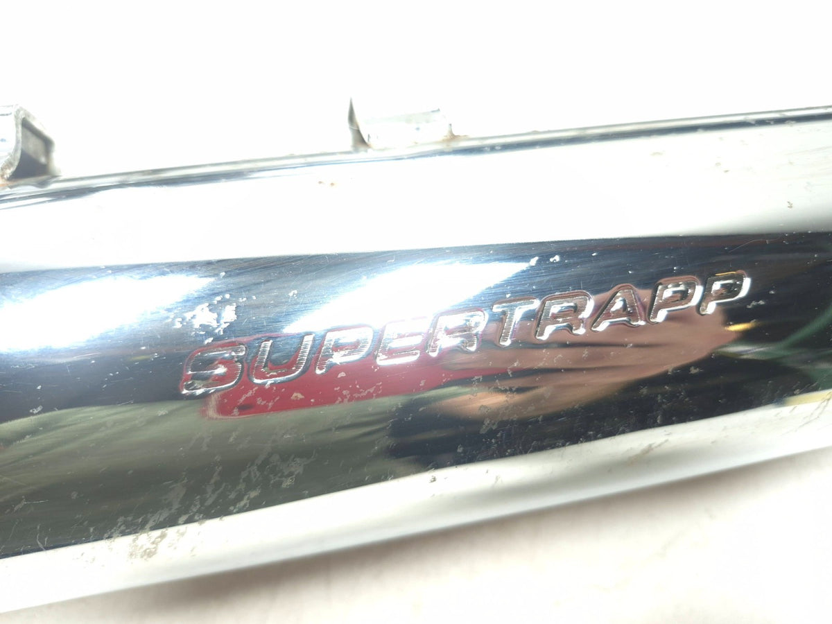 1995-2006 Harley Touring Electra Glide Rear Exhaust Muffler Supertrapp Pair OEM