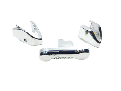 2016 - 2023 Vespa Primavera 150 Rear Turn Signal Chrome Cover Fairing 3pcs OEM