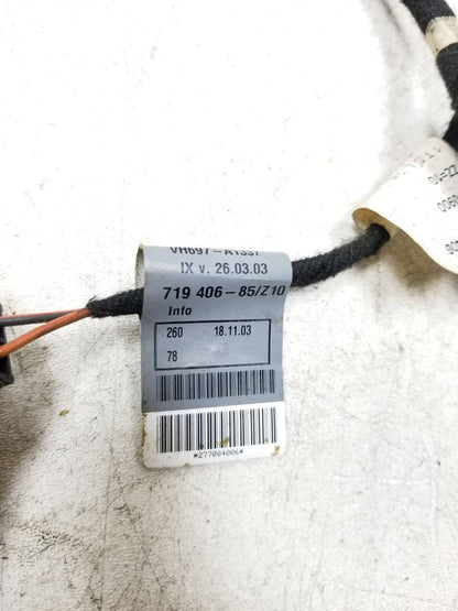 04-06 Porschee Cayenne Front Passenger Seat Wire Harness 7l0971384b OEM