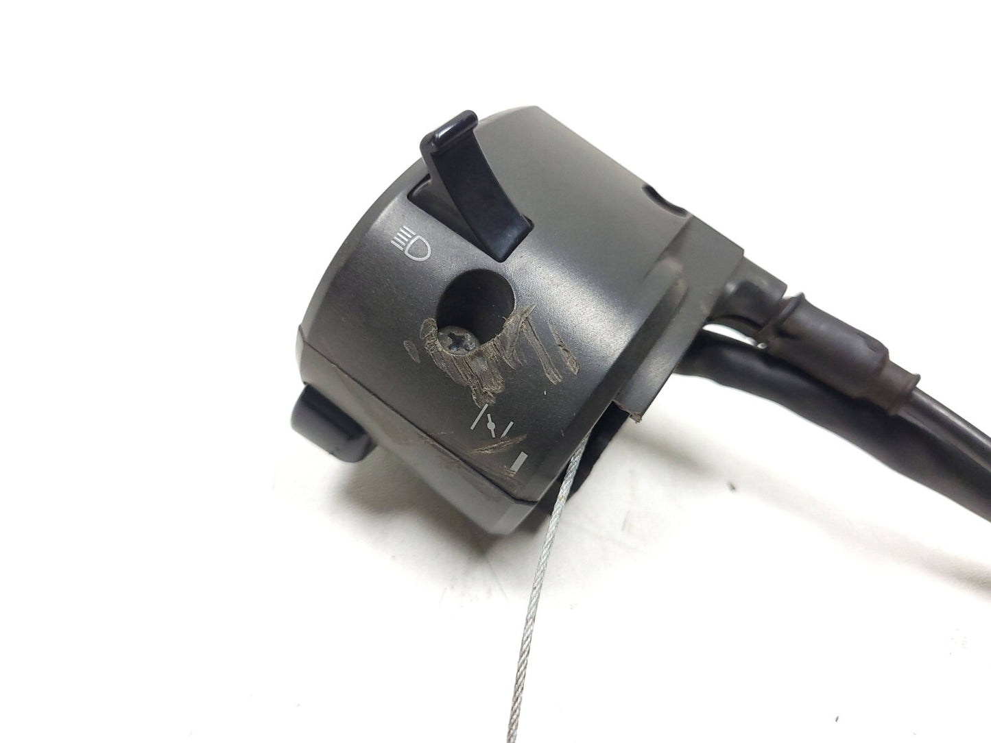 02-06 Ducati Monster M600 620 Left Handlebar Headlight Turn Horn Switch OEM