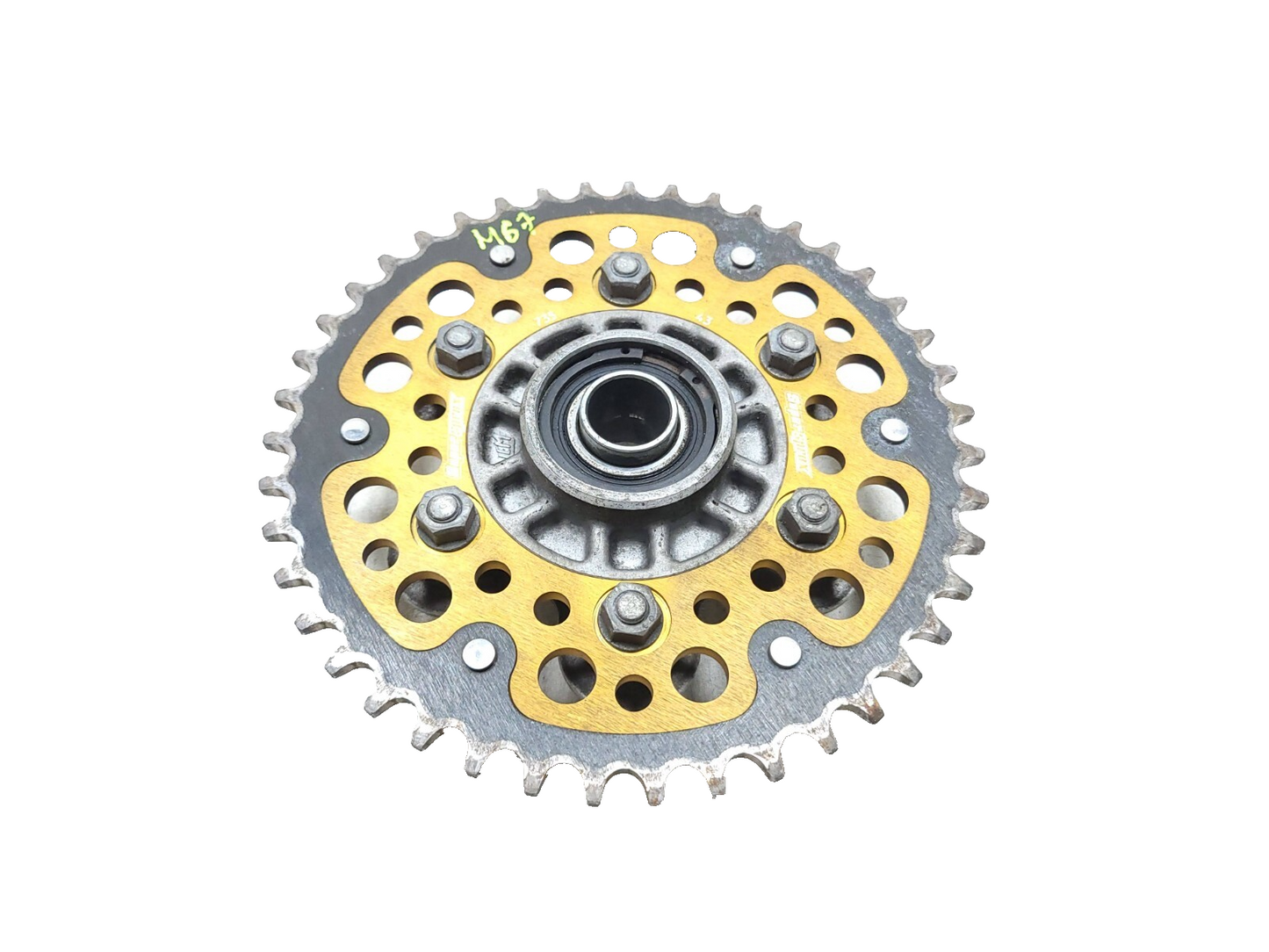 2008 - 2014 Ducati Monster 696 Rear Wheel Hub & Sprocket 43t Supersprox