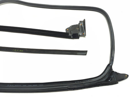 2020 Tesla Model 3 Front Door Seal & Belt Molding Passenger Side 3 Pcs OEM