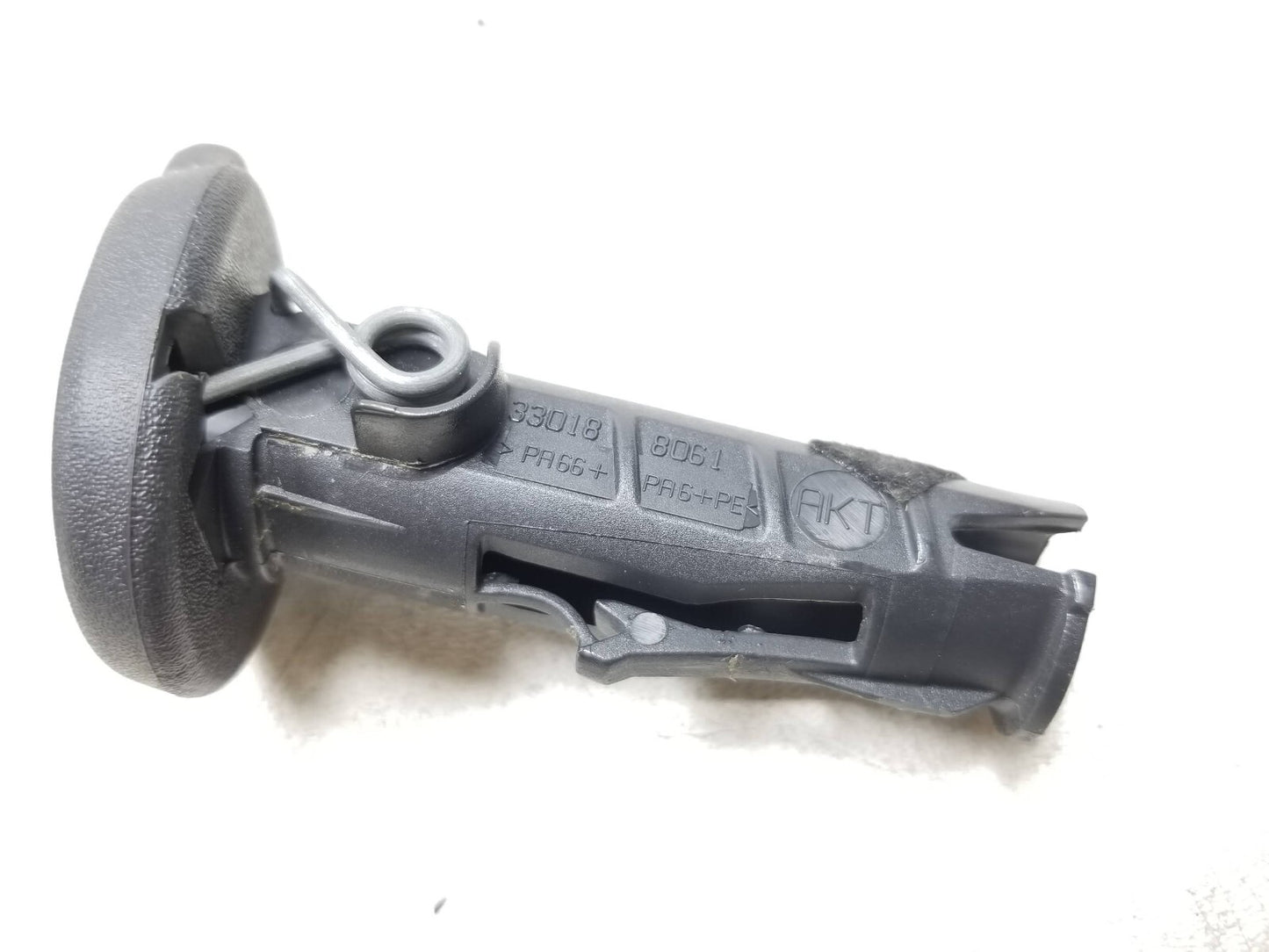 11 Saab 9-3 Seat Side Trim W/ Guide Sleeve & knob Front Passenger Side Right OEM