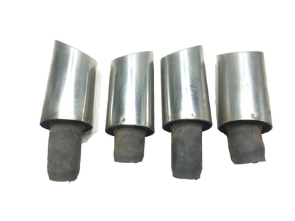 2008 Acura Tl Type-s Rear Exhaust Pipe Muffler Tip 4 Pcs OEM