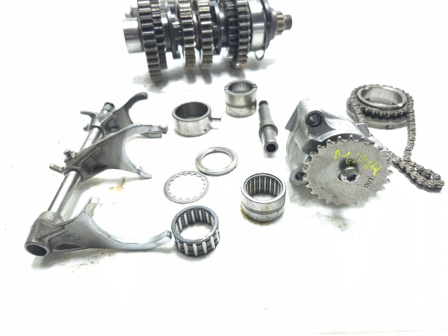 2008 Triumph Sprint St 1050 Transmission Gearbox Gear Shaft & Oil Pump Set OEM