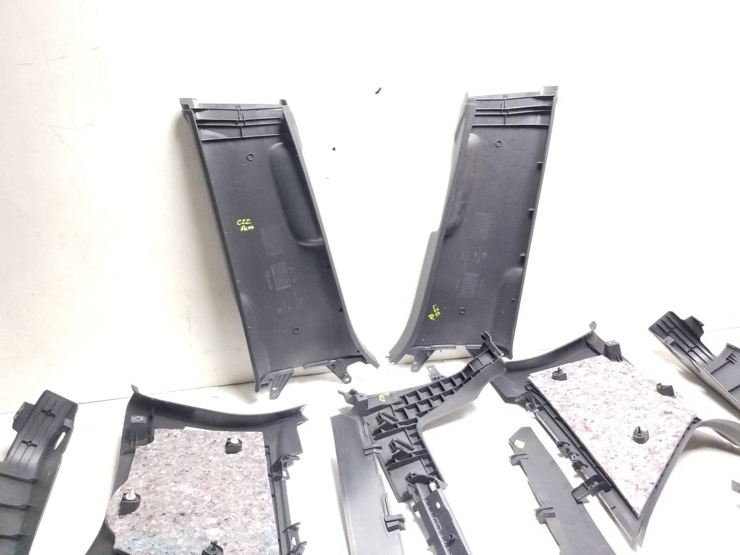 2010 - 2014 VW Golf GTI B C Pillar Panel Cover Trim Set 11 OEM
