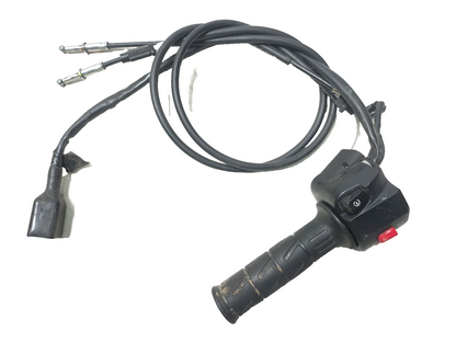 2019 Kawasaki Z400 Er400d Right Handlebar Switch & Throttle Grip OEM