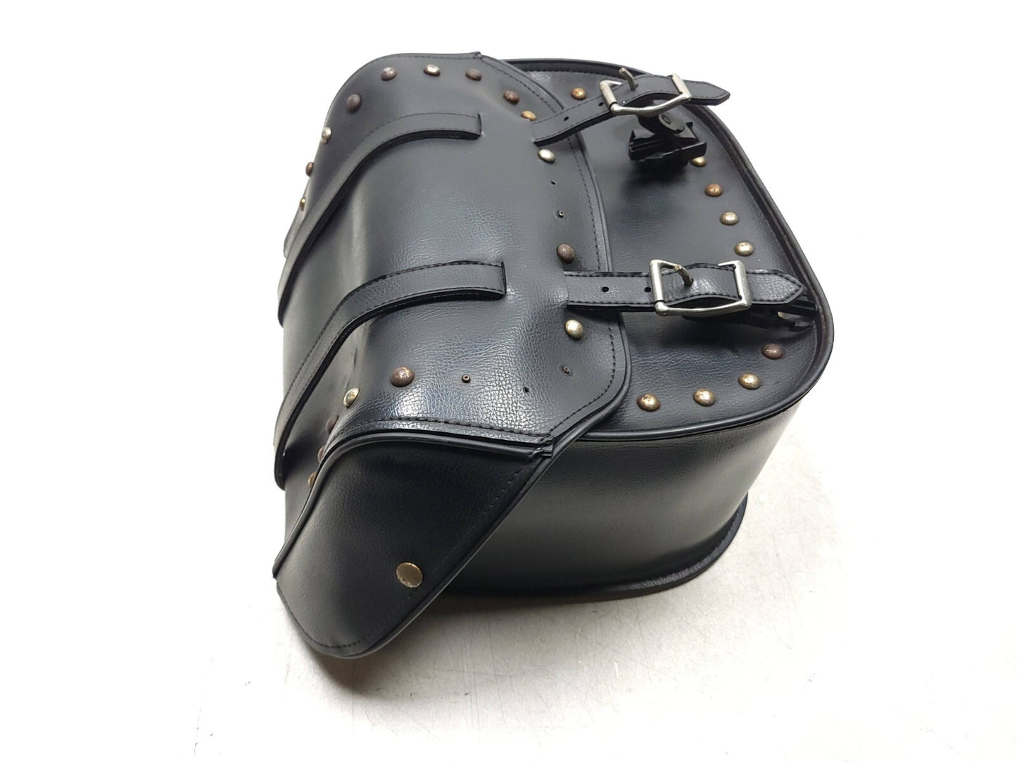 1998 - 2016 Yamaha V Star 650 Xvs650 Leather Saddlebag 2pcs OEM