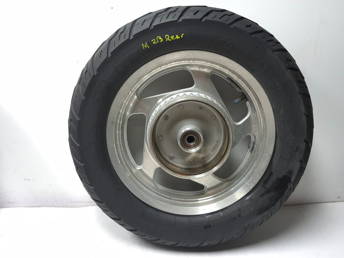 2001 Honda Magna Vf750 Wheel Rim W/ Tire Front 17x3.0 & Rear 15x3.5 OEM