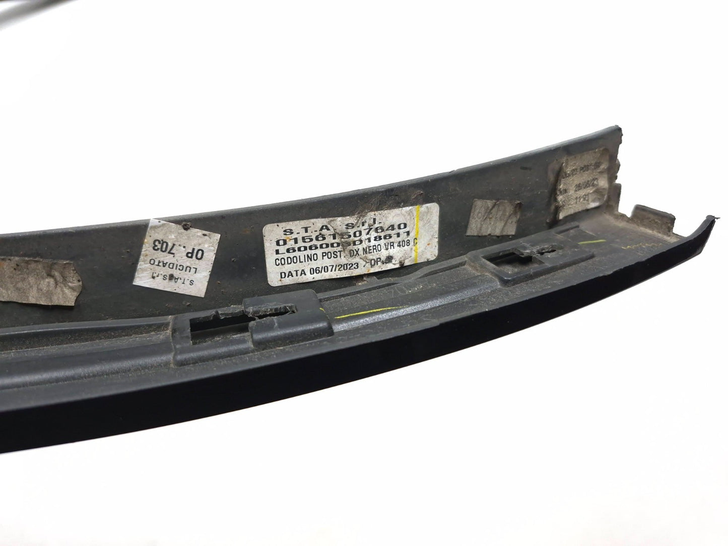 2024 Alfa Romeo Stelvio Fender Wheel Arch Molding Rear Passenger Side Right OEM