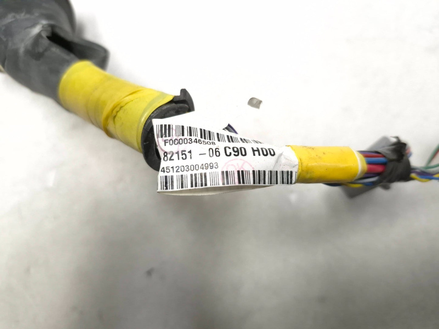 2012 Toyota Camry Door Wire Wiring Harness Front Passenger Side Right OEM