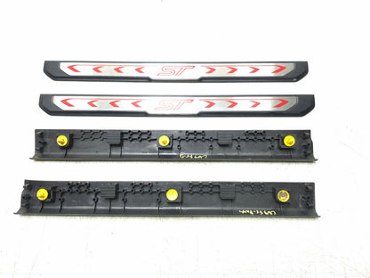 2013 Ford Focus Front Door Sill Scuff Plate Left & Right 4 Pcs OEM