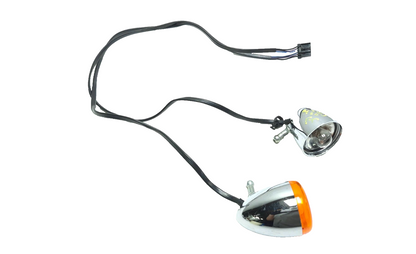 2000-2006 Harley Sportster Dyna Softail Front Chrome Bullet Turn Signal 68972-00