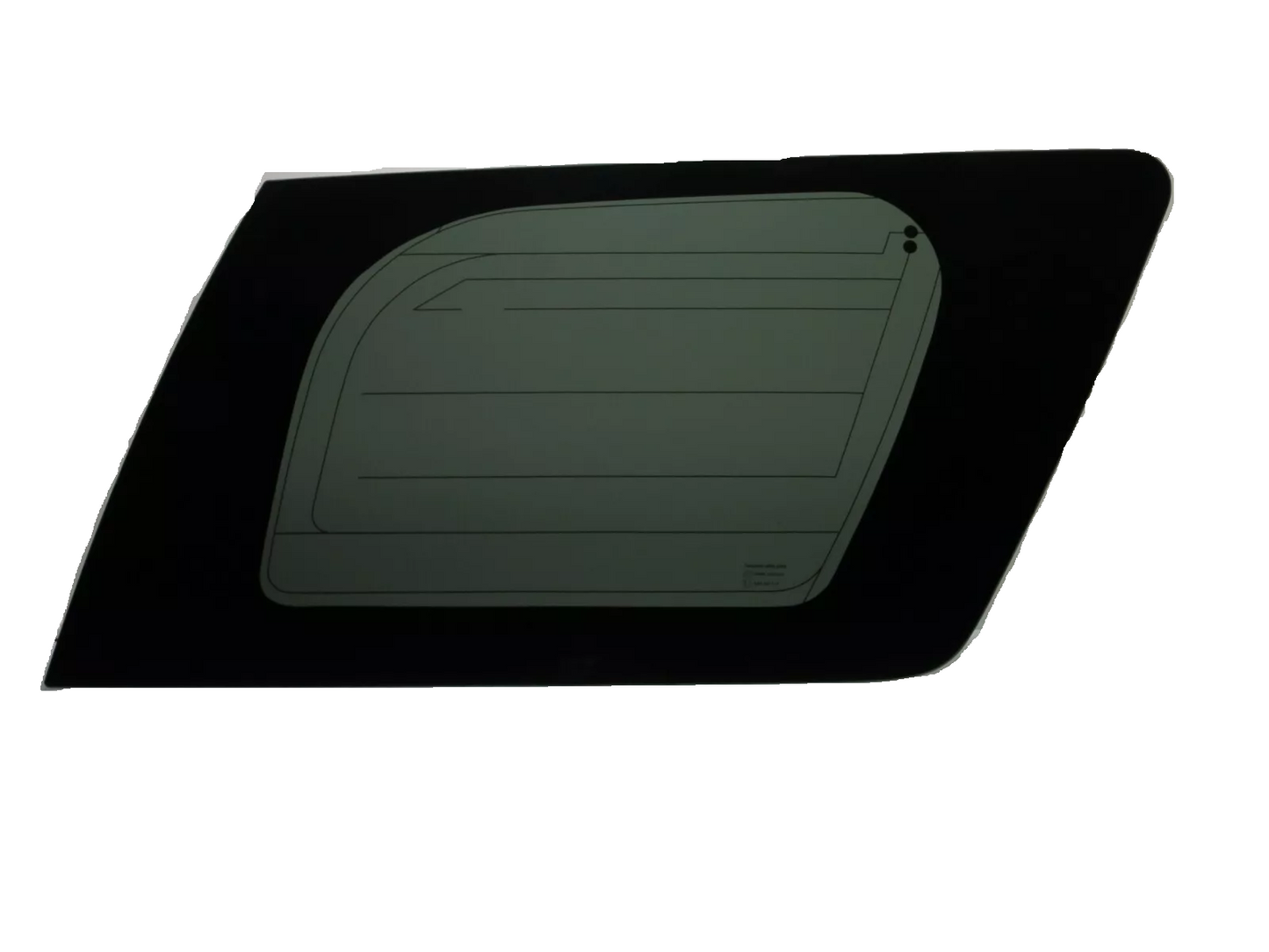 2009 Cadillac Escalade Rear Quarter Window Glass Passenger Side Right OEM