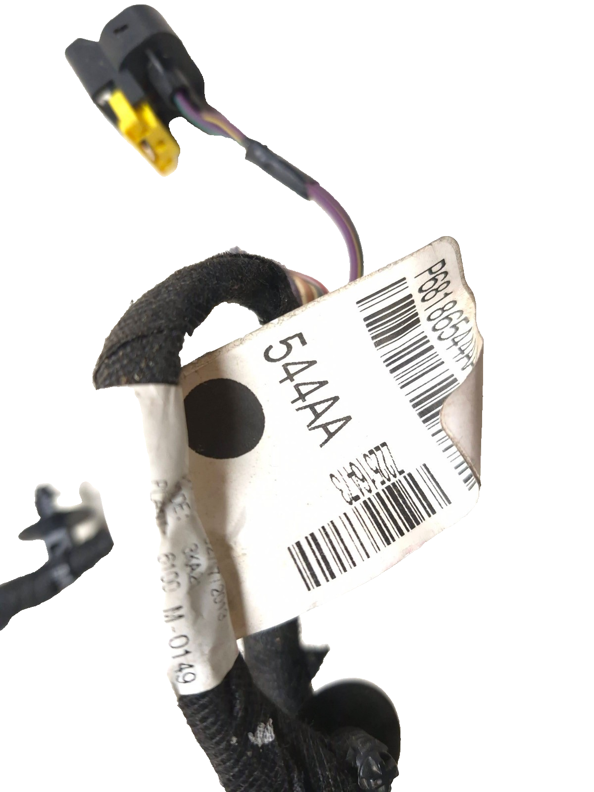 2013 Fiat 500 Turbo Front Right Pop Door Wire Harness OEM