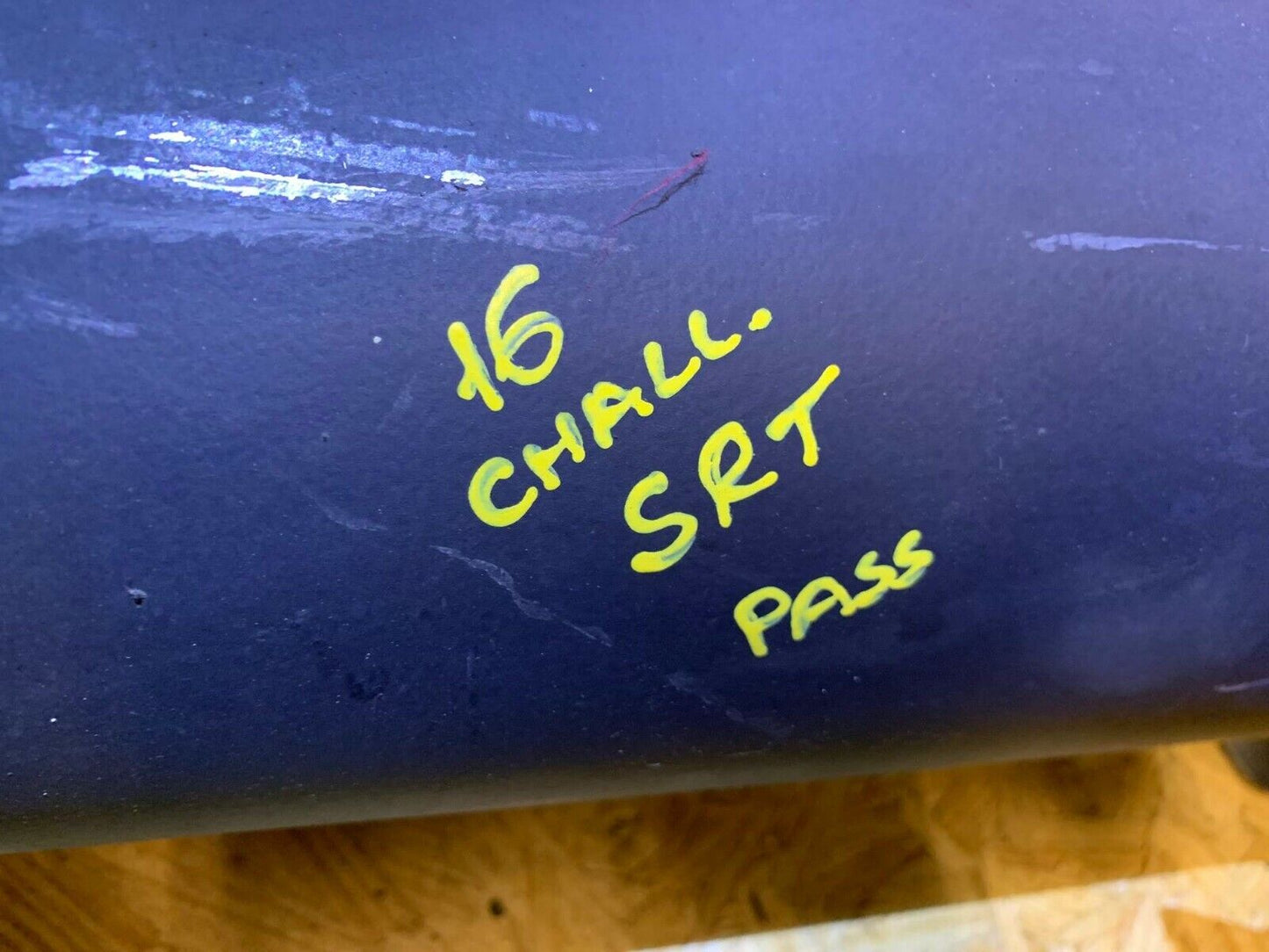 16 17 Dodge Challenger SRT 6.4l Scat Exhaust Muffler Pass Right Side OEM 12k Mi