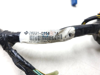 2012 Kawasaki Versys Le650c Main Wiring Harness OEM