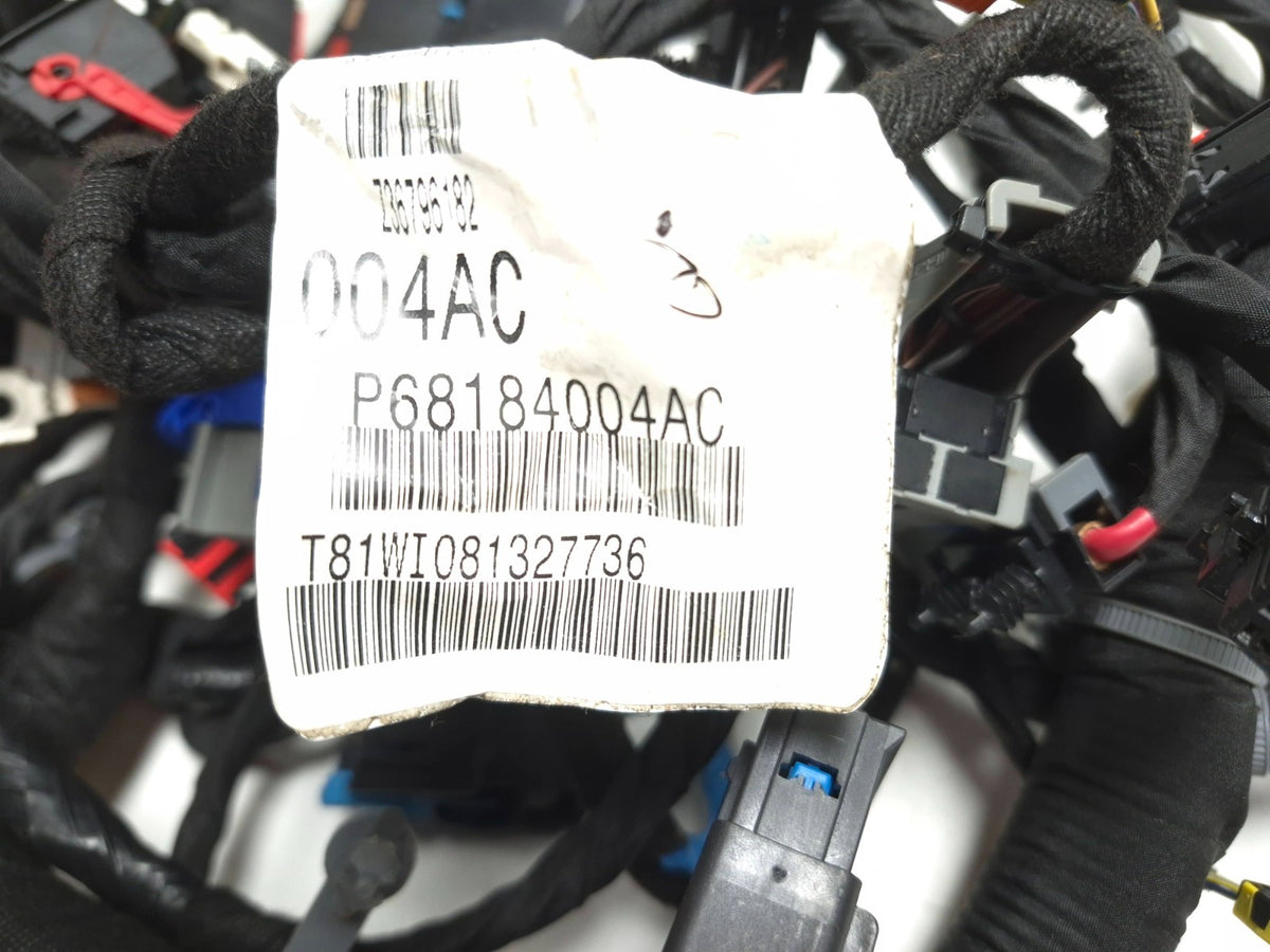 2013 Dodge Dart Dash Instrument Panel Wiring Harness OEM