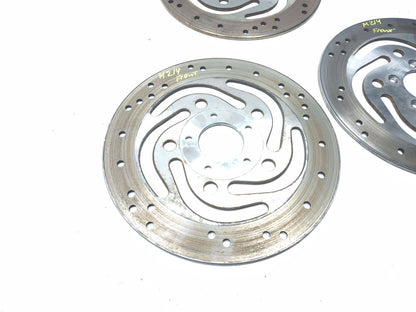 2004 Harley-davidson Touring Electra Glide Brake Disc Front & Rear 3 Pcs OEM