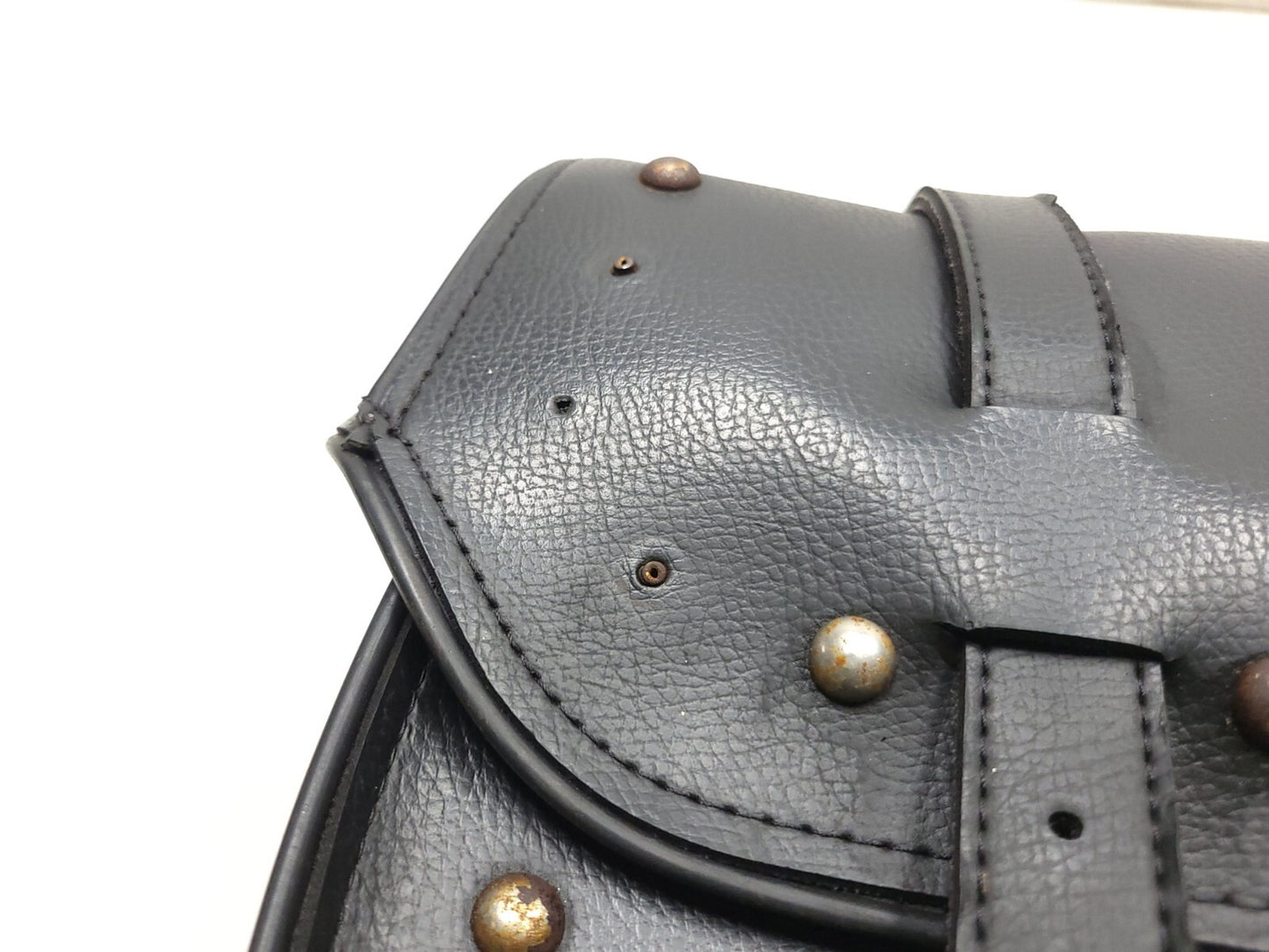 1998 - 2016 Yamaha V Star 650 Xvs650 Leather Saddlebag 2pcs OEM