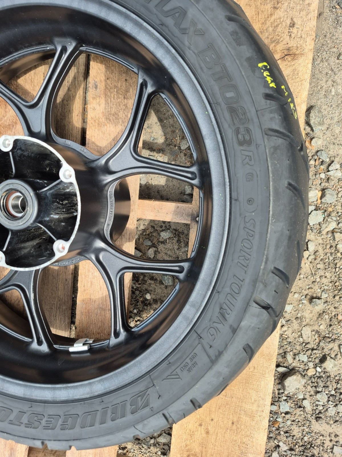 2015 Honda Ctx700n Wheel Rim & Tire Front & Rear *straight* OEM