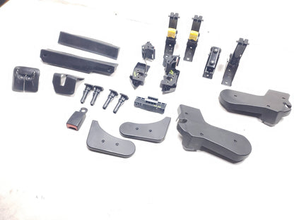 2007 Range Rover Rear Seat Trim Cover & Lock Lever Latch Set OEM