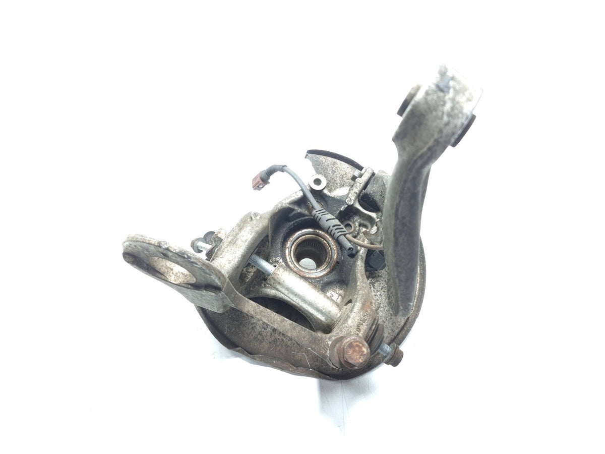 2009 Audi A5 Rear Spindle Knuckle W/ Hub & Arm Passenger Side OEM
