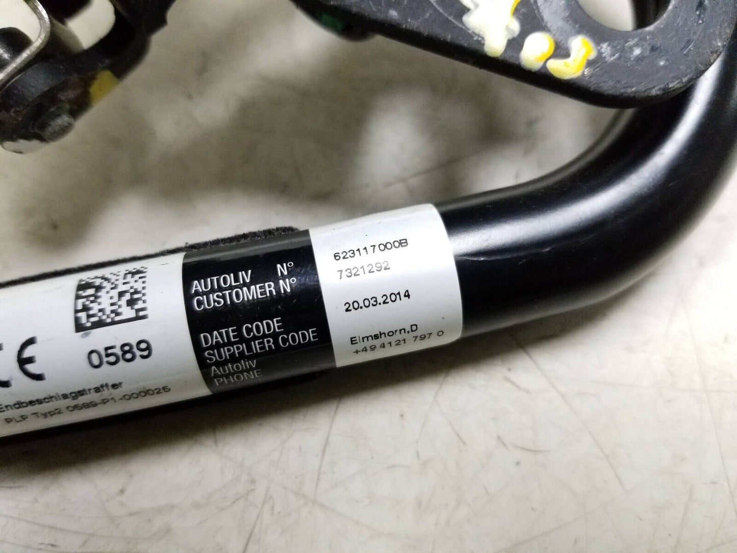 14-18 BMW X5 F15 Front Passenger Seat Belt Pretensioner 7321292 OEM 89k Miles✅