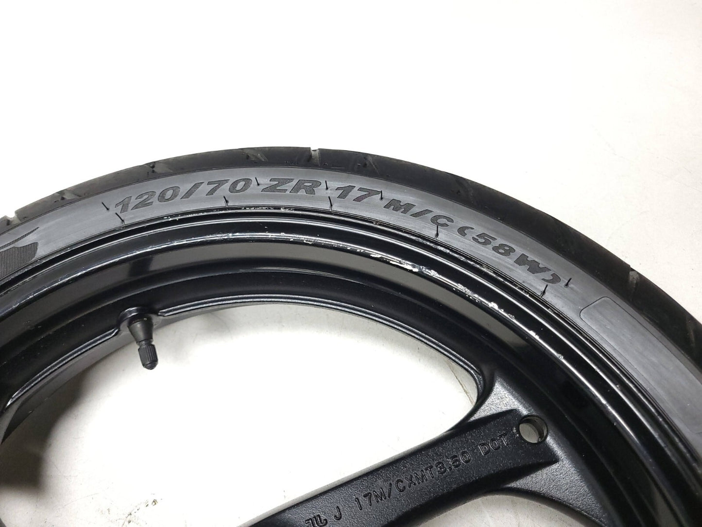 2004 - 2007 Honda Cbr1000rr Wheel Rim W/ Tire Front & Rear *straight* OEM