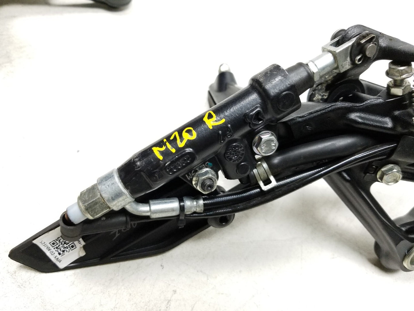 2021-2023 Ktm 390 Duke ABS Front Foot Peg W/ Bracket Right & Master Cylinder OEM