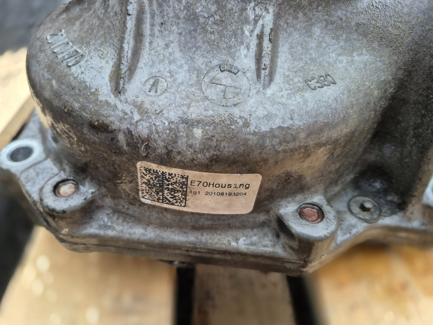 2008 BMW X6 Xdrive50i Front Axle Gear Differential OEM