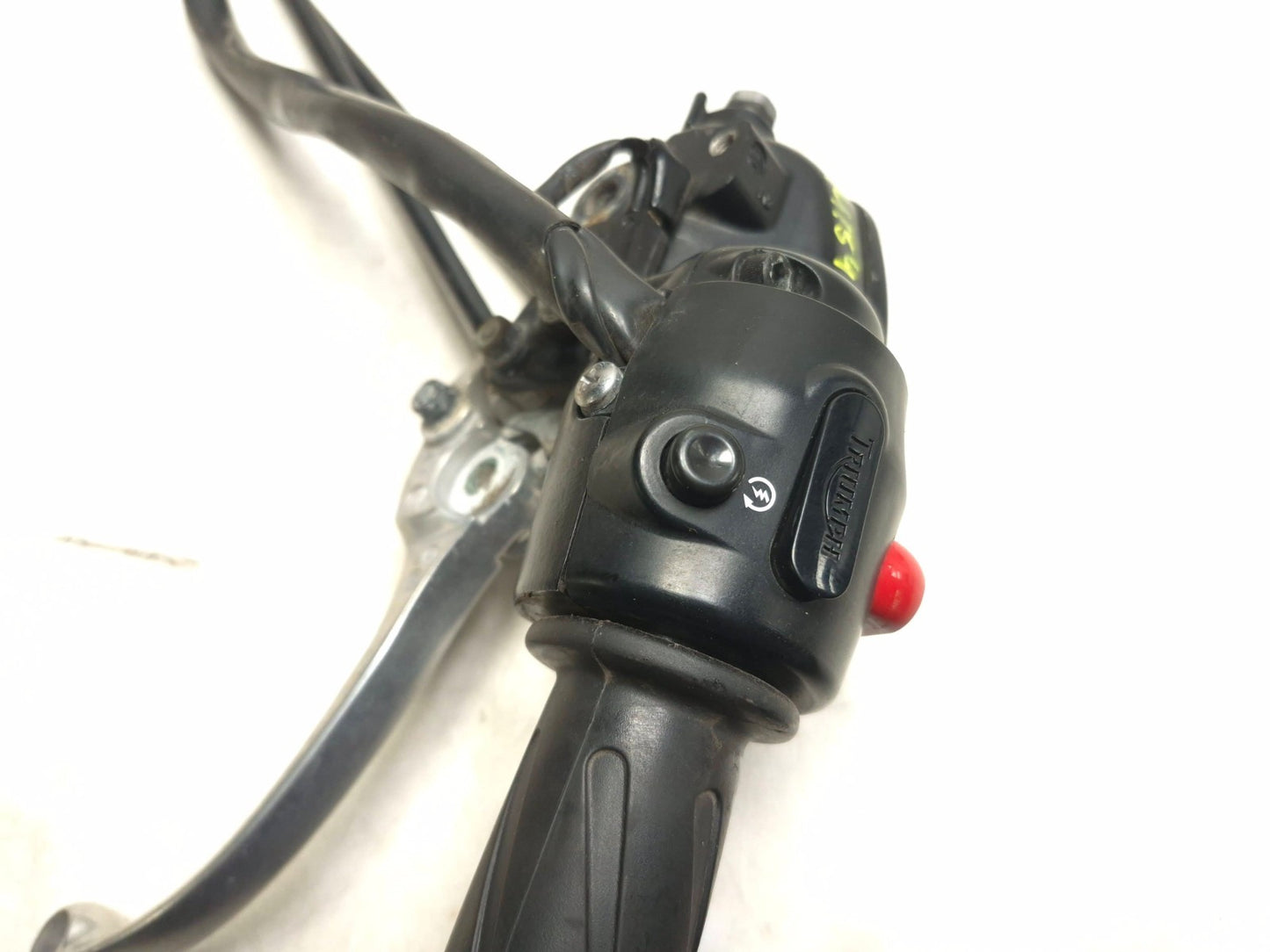 2014 Triumph America Brake Master Cylinder & Right Switch W/throttle Grip OEM
