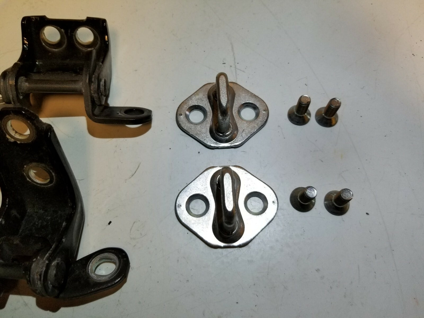 2010 Acura Tsx Door Hinge Front & Rear Right Passenger Side Set OEM